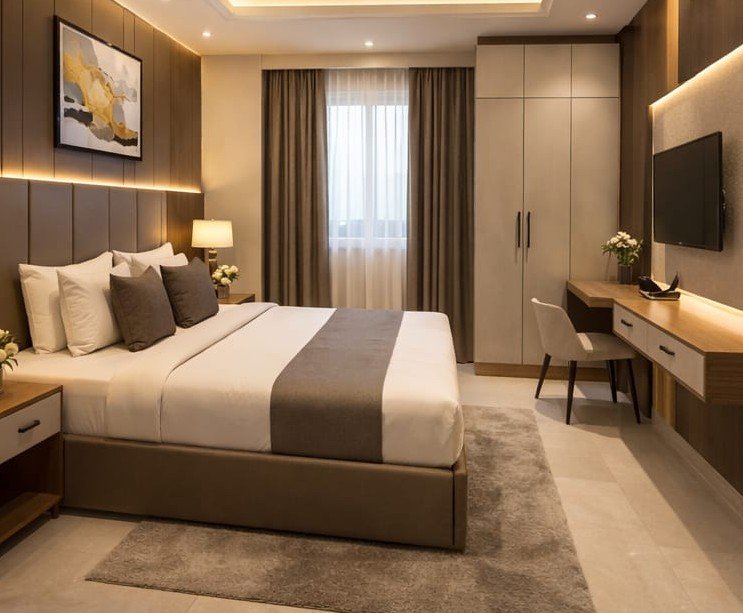 After Hotel Room Transformation